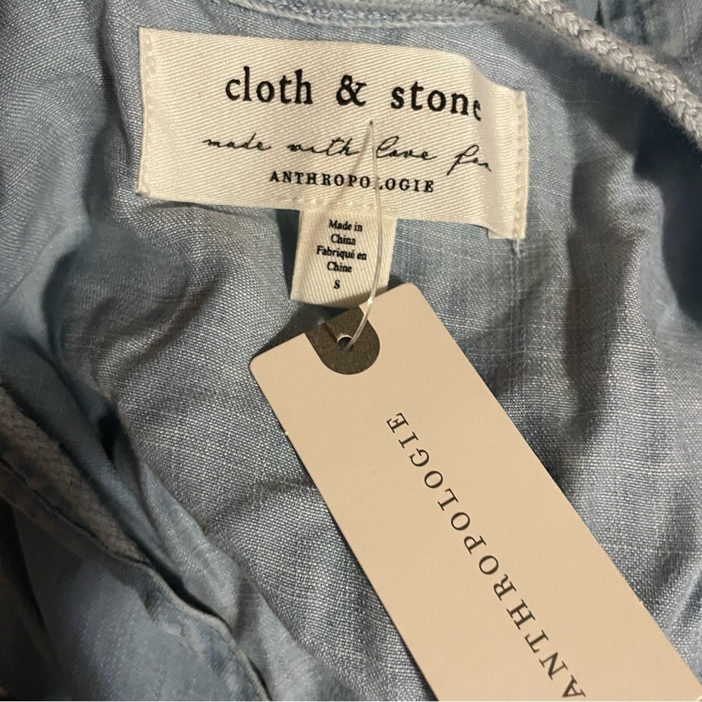 Anthropologie Blue Midi Dress - Picture 7 of 7
